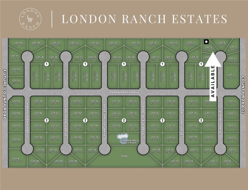 CUL-DE-SAC 1/2 ACRE LOT! Introducing London Ranch Estates - Beach Lot for sale in Corpus Christi, Texas on Beachhouse.com
