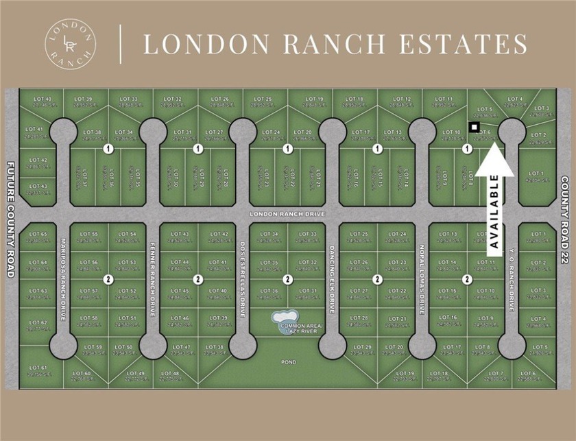 CUL-DE-SAC 1/2 ACRE LOT! Introducing London Ranch Estates - Beach Lot for sale in Corpus Christi, Texas on Beachhouse.com