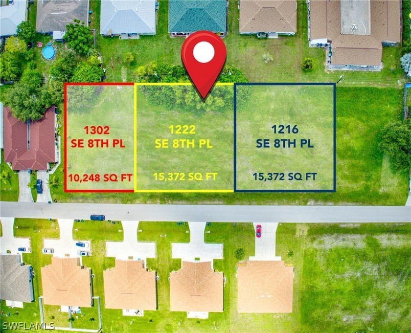 Residential multifamily lots perfect for building FOUR (4) - Beach Lot for sale in Cape Coral, Florida on Beachhouse.com
