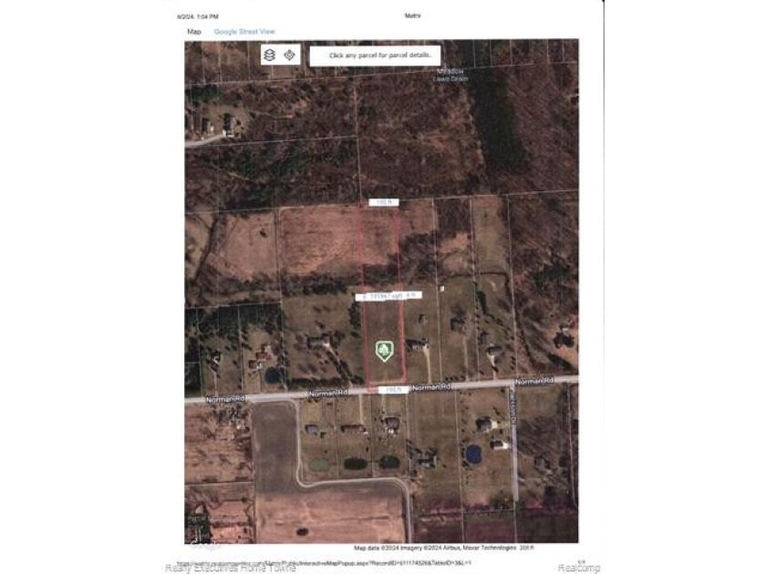 Vacant land available to build your dream home.  Paved road - Beach Acreage for sale in Lakeport, Michigan on Beachhouse.com