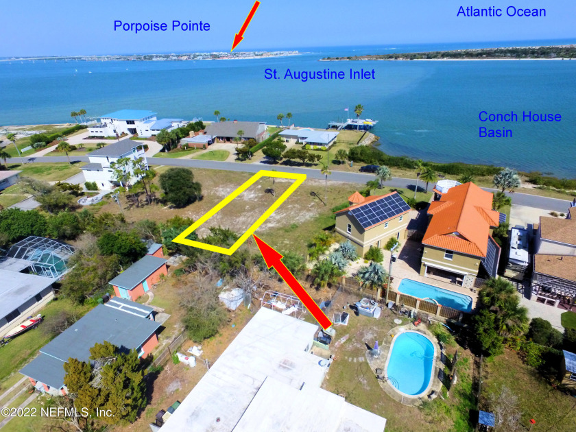 Wow just Wow! Extremely rare opportunity to own a magnificent - Beach Lot for sale in ST Augustine, Florida on Beachhouse.com