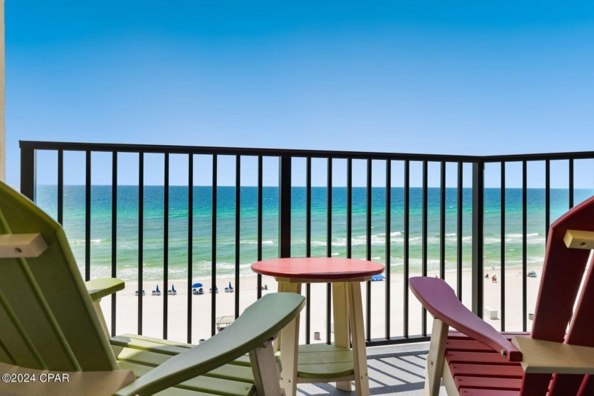 See the beautiful views from the 1 BR 1 BA Gulf front condo at - Beach Condo for sale in Panama City, Florida on Beachhouse.com