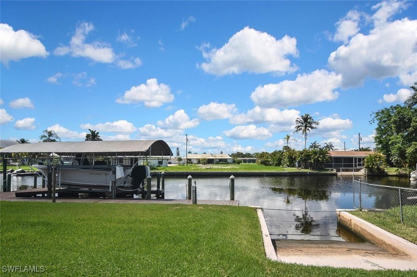 Imagine having your own PRIVATE BOAT RAMP in your own backyard! - Beach Home for sale in North Fort Myers, Florida on Beachhouse.com