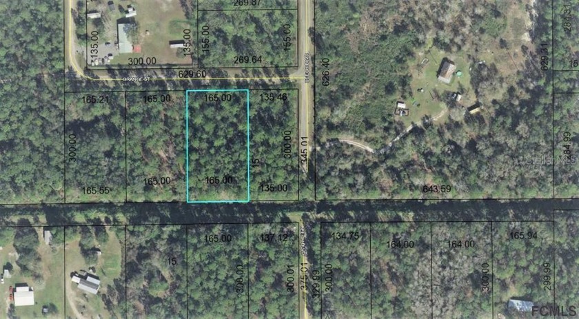 Nice 165x300' county lot. Zoned for a manufactured home or site - Beach Lot for sale in Bunnell, Florida on Beachhouse.com