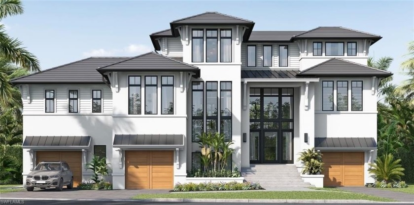 This south facing waterfront lot is located in the gated - Beach Lot for sale in Bonita Springs, Florida on Beachhouse.com