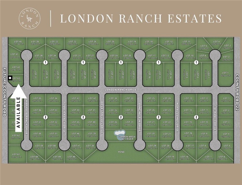 CORNER LOT. Introducing London Ranch Estates, London's newest - Beach Lot for sale in Corpus Christi, Texas on Beachhouse.com
