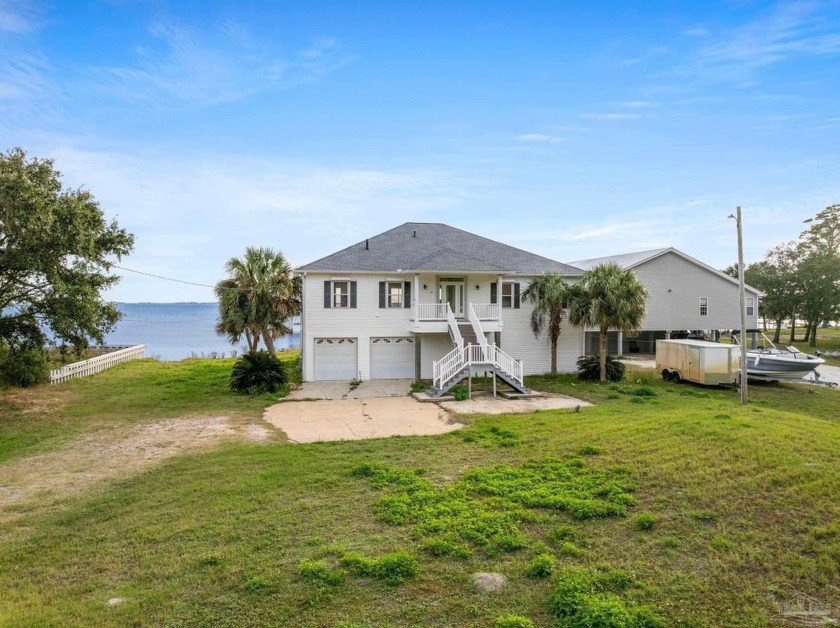 Stunning waterfront home on the highly sought-after Soundside - Beach Home for sale in Gulf Breeze, Florida on Beachhouse.com