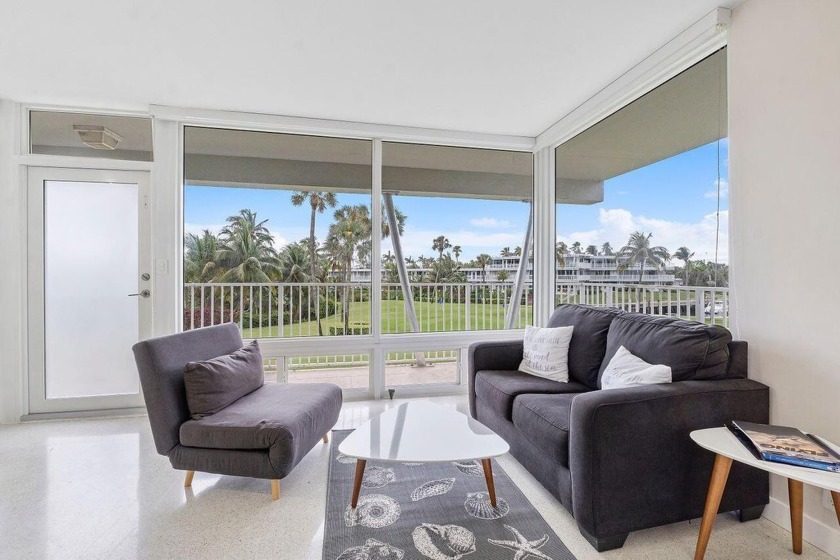 Beautifully renovated mid-century modern corner unit with - Beach Condo for sale in Hillsboro Beach, Florida on Beachhouse.com