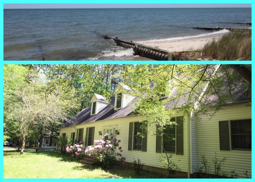 Beautiful single family Cape Cod home with DEEDED CHESAPEAKE BAY - Beach Home for sale in Jamesville, Virginia on Beachhouse.com