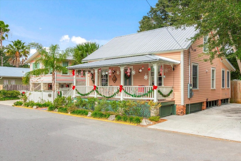 Two Cottages. One Incredible Opportunity! Welcome To The Sister - Beach Home for sale in St Augustine, Florida on Beachhouse.com