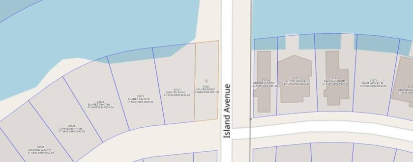 The West side of Bass Ave. is undeveloped property. Contact the - Beach Lot for sale in Port Isabel, Texas on Beachhouse.com