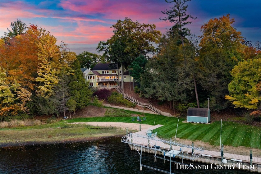Exceptional Spring Lake Waterfront Living with 260 Ft of Private - Beach Home for sale in Spring Lake, Michigan on Beachhouse.com