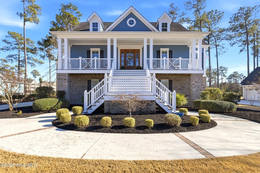 Experience sweeping golf course vistas, refined interior spaces - Beach Home for sale in Shallotte, North Carolina on Beachhouse.com