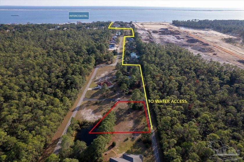 Smugglers Cove Waterfront Community with Pool and access to - Beach Lot for sale in Gulf Breeze, Florida on Beachhouse.com