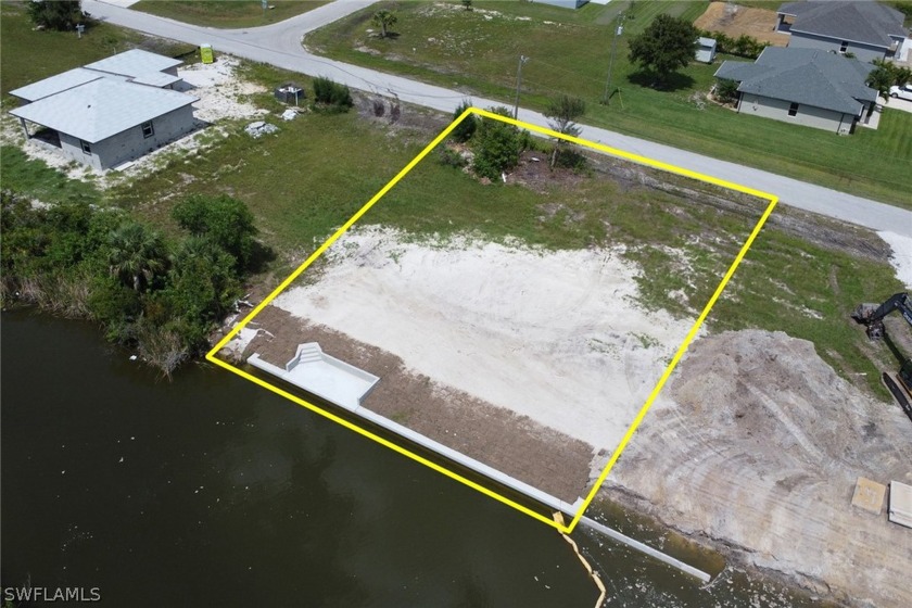 **Newly Completed SEAWALL with CONCRETE DOCK!**

Here's a great - Beach Lot for sale in Cape Coral, Florida on Beachhouse.com