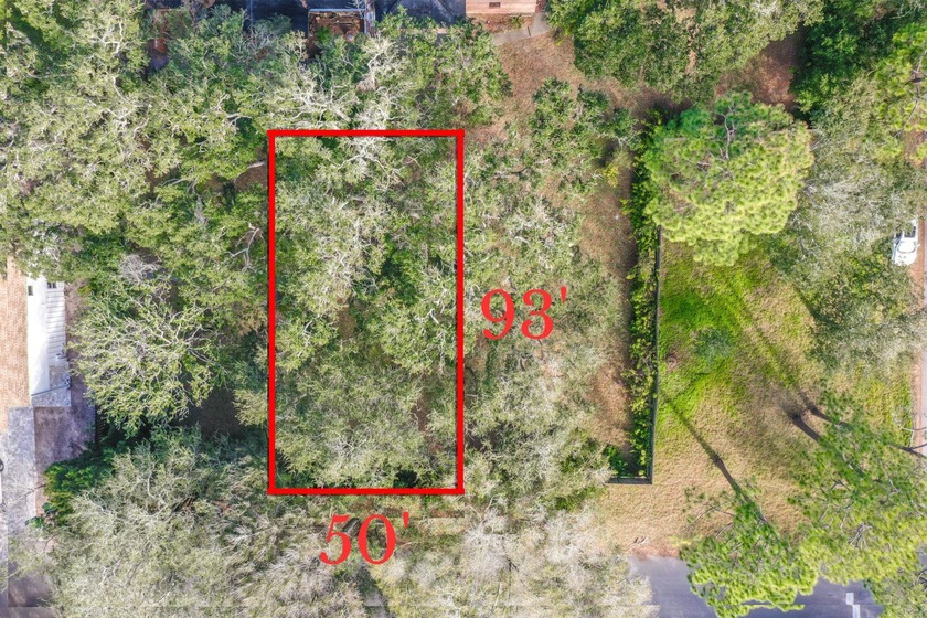 Prime Buildable Lot Less Than Four Blocks From The Beach,Nestled - Beach Lot for sale in St Augustine, Florida on Beachhouse.com