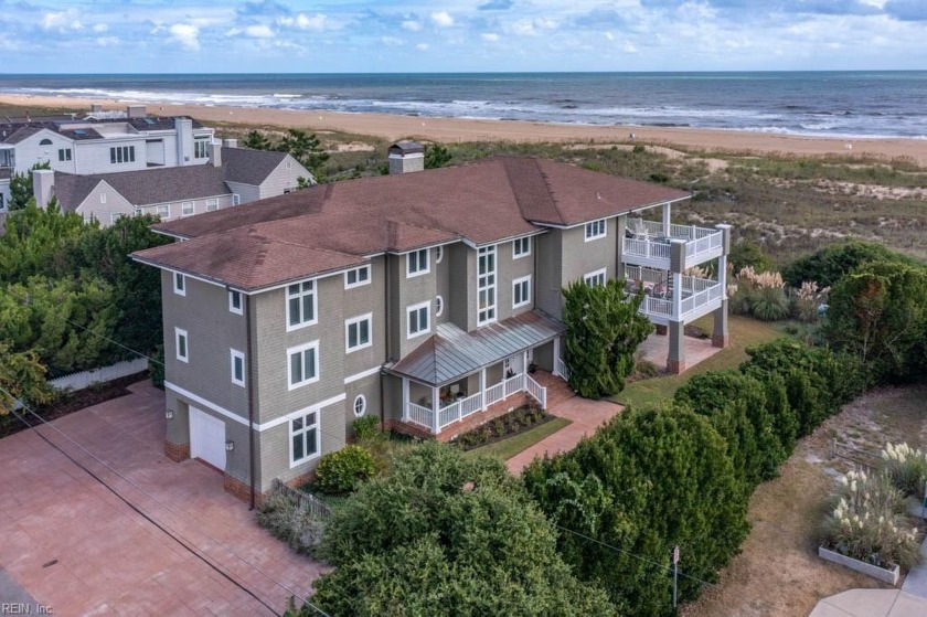 Magnificent Oceanfront home on a corner lot with expansive ocean - Beach Home for sale in Virginia Beach, Virginia on Beachhouse.com