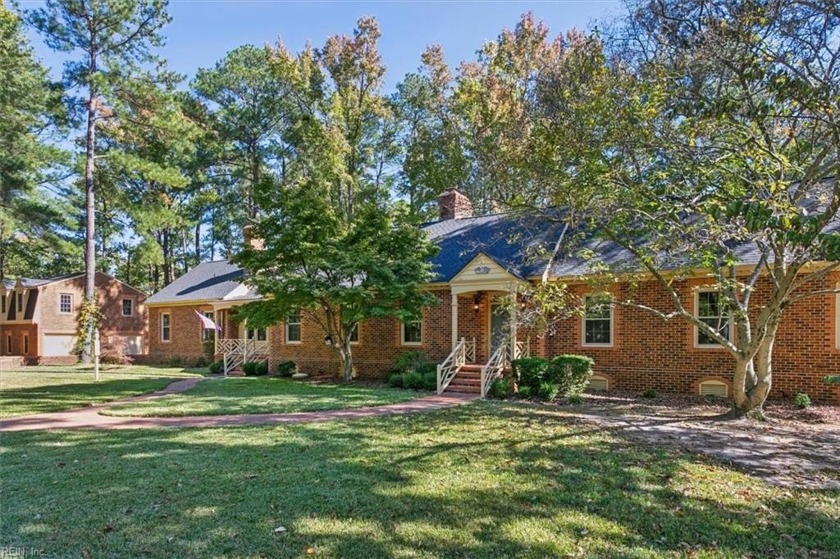 Discover this charming private brick home nestled on almost 2 AC - Beach Home for sale in Poquoson, Virginia on Beachhouse.com