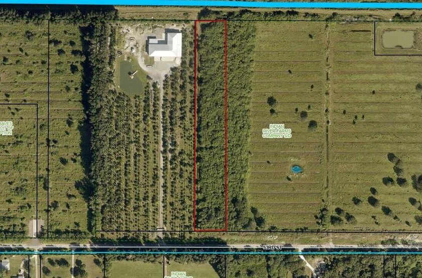 This 4.39-acre property in Indian River County, Florida, offers - Beach Acreage for sale in Vero Beach, Florida on Beachhouse.com