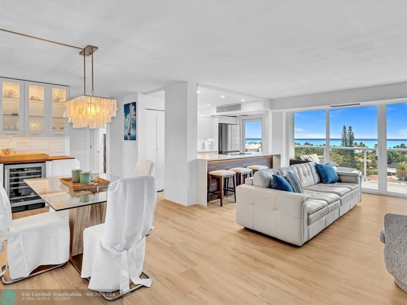 Step into this beautifully remodeled 2-bed, 2-bath, 9th floor - Beach Condo for sale in Fort Lauderdale, Florida on Beachhouse.com