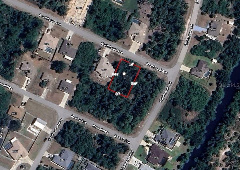 Conveniently located building lot in the growing City of North - Beach Lot for sale in North Port, Florida on Beachhouse.com