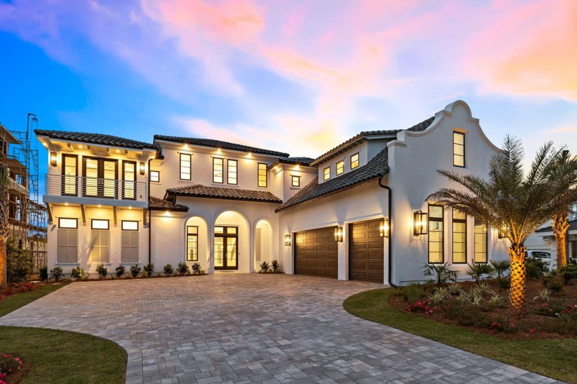 Pristine architectural design, paired with sweeping golf course - Beach Home for sale in Santa Rosa Beach, Florida on Beachhouse.com