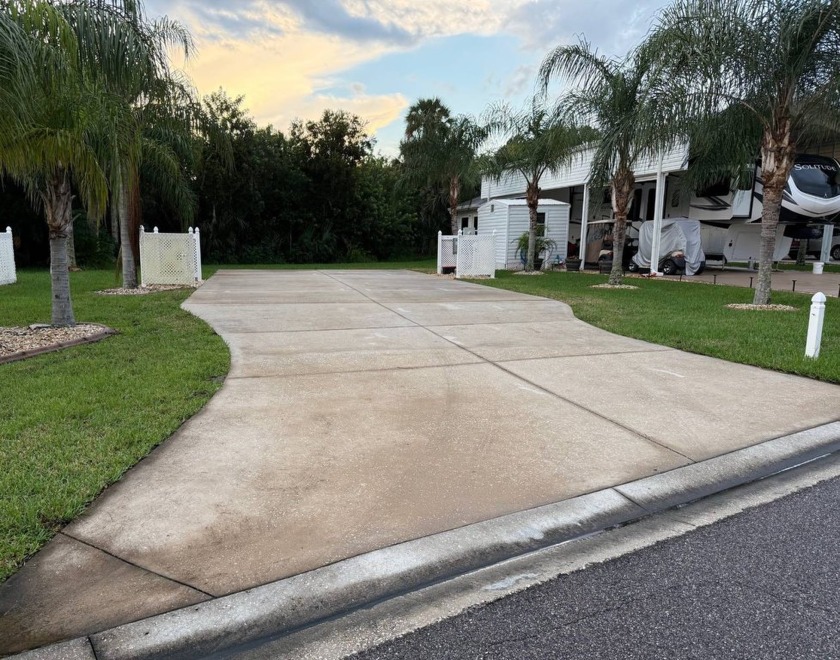 This RV site with full hookups is located on a quiet cul-de-sac - Beach Lot for sale in Titusville, Florida on Beachhouse.com