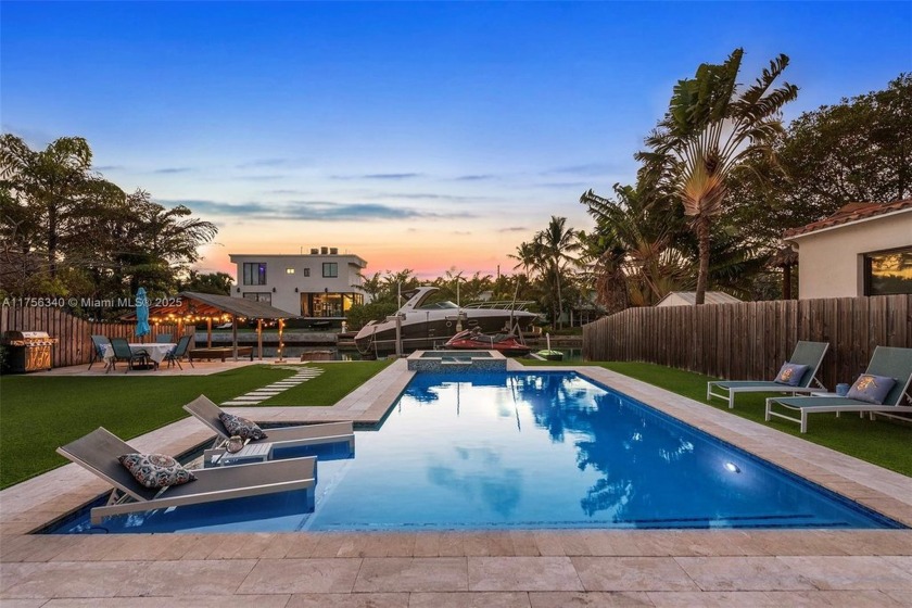 Welcome to your waterfront paradise in this beautifully - Beach Home for sale in Miami Beach, Florida on Beachhouse.com
