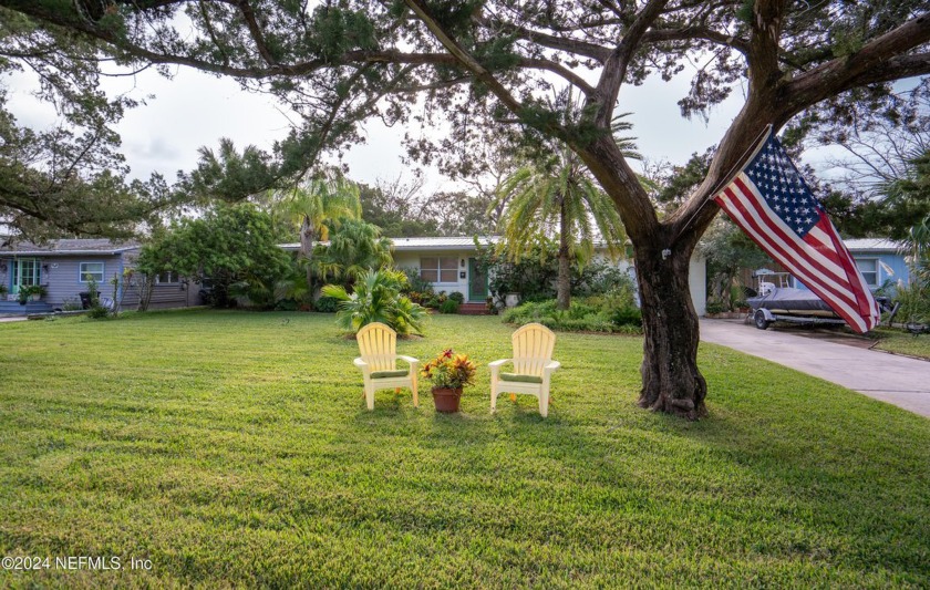 Spacious 4-bedroom, 2-bathroom concrete block home nestled on a - Beach Home for sale in St Augustine, Florida on Beachhouse.com