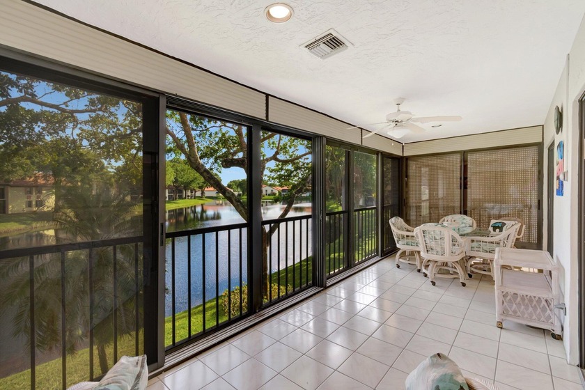 This 2nd floor Corner Unit oasis showcases one of the best Lake - Beach Condo for sale in Boynton Beach, Florida on Beachhouse.com