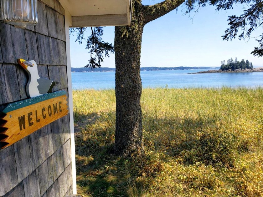 COTTAGE WITH SPECTACULAR WATERFRONT AND GORGEOUS SAND BEACH - Beach Home for sale in Jonesport, Maine on Beachhouse.com