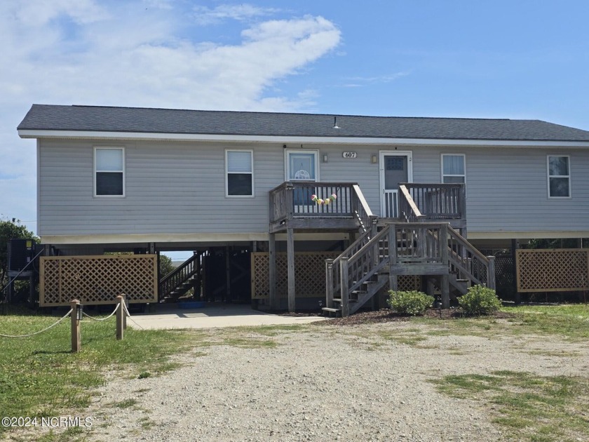 Here she is 2nd row-oceanside, half duplex completely - Beach Townhome/Townhouse for sale in Emerald Isle, North Carolina on Beachhouse.com