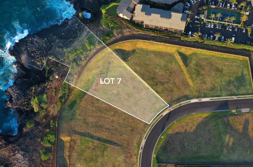 Oceanfront Estate Lot #7 at Makahuena Estates is the largest lot - Beach Lot for sale in Koloa, Hawaii on Beachhouse.com