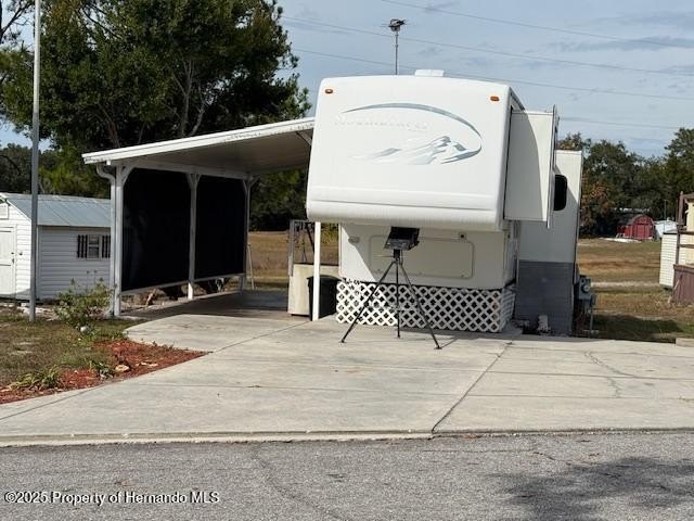 61x162x132 Deeded Lot, 50x10 Cement Pad with 12x24 Patio, 2005 - Beach Lot for sale in Weeki Wachee, Florida on Beachhouse.com