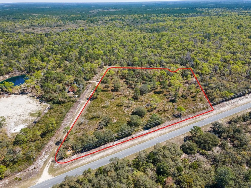 6.6-acre parcel located on Hwy. 361 (Beach Road) with over 500' - Beach Acreage for sale in Keaton Beach, Florida on Beachhouse.com