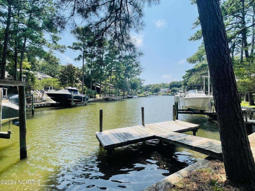 Your waterfront dream home is possible with this beautiful lot - Beach Lot for sale in Pine Knoll Shores, North Carolina on Beachhouse.com
