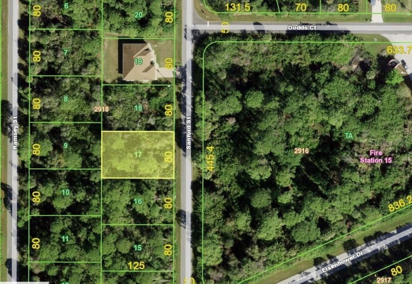 This property is just the ideal place to build your dream home - Beach Lot for sale in Port Charlotte, Florida on Beachhouse.com