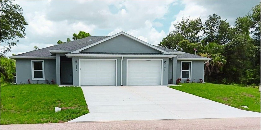 Upgraded New Construction Duplex - Prime Investment Opportunity - Beach Townhome/Townhouse for sale in Port Charlotte, Florida on Beachhouse.com