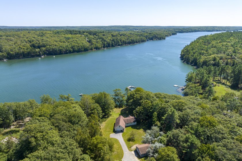 Deep water ready for your new dock system! The waterfront is - Beach Home for sale in Westport Island, Maine on Beachhouse.com