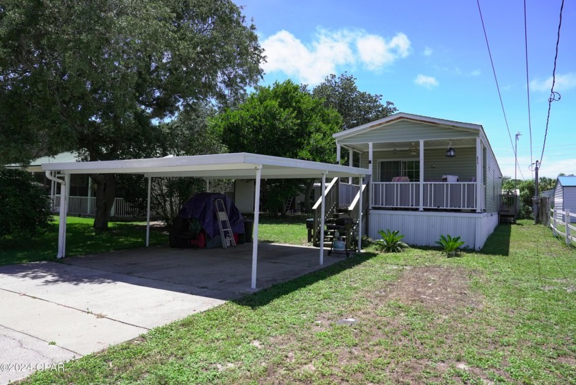 Very nice mobile home on a large lot down the street from the - Beach Home for sale in Panama City Beach, Florida on Beachhouse.com