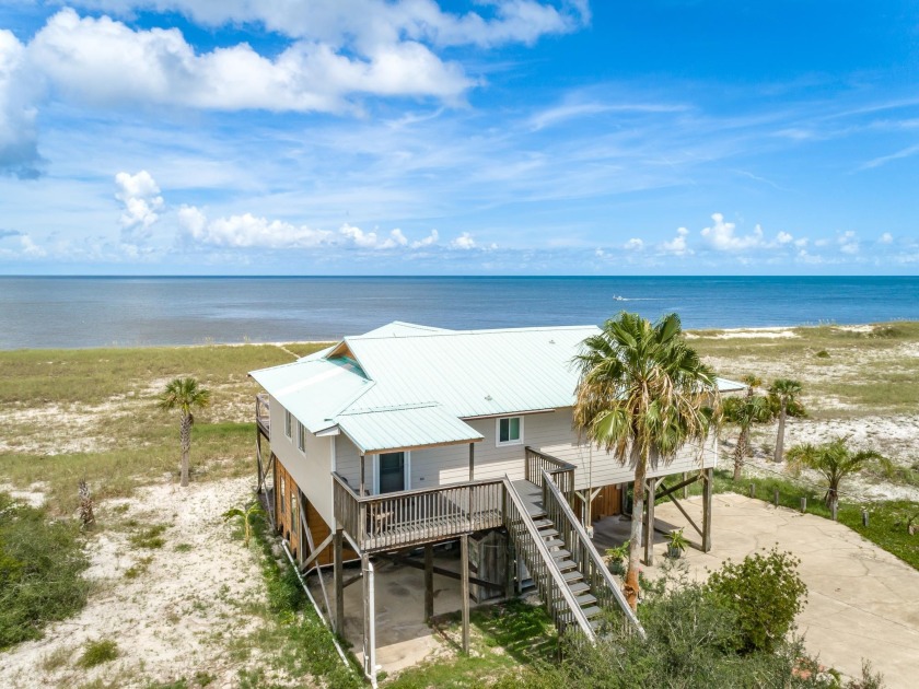 Beachfront home with rental income situated on nearly 1 acre of - Beach Home for sale in Bald Point, Florida on Beachhouse.com