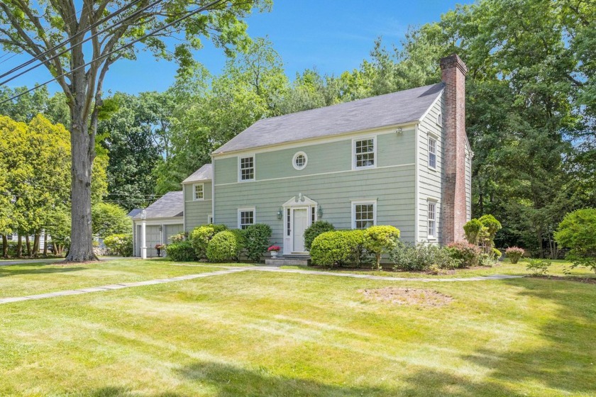 Wonderful 1940's colonial in one of the most sought-after - Beach Home for sale in Darien, Connecticut on Beachhouse.com