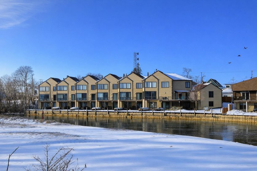 Downtown Main Street condo living with space to dock up to a - Beach Condo for sale in Cheboygan, Michigan on Beachhouse.com