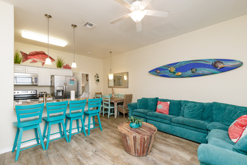 Pet Friendly Townhome with Private Beach View Balcony Bring - Beach Vacation Rentals in Corpus Christi, Texas on Beachhouse.com