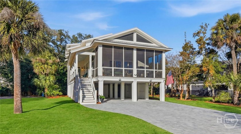Custom 2021 4BR/4.5BA 3000sqft Raised Single Family Home 2.5 - Beach Home for sale in Tybee Island, Georgia on Beachhouse.com