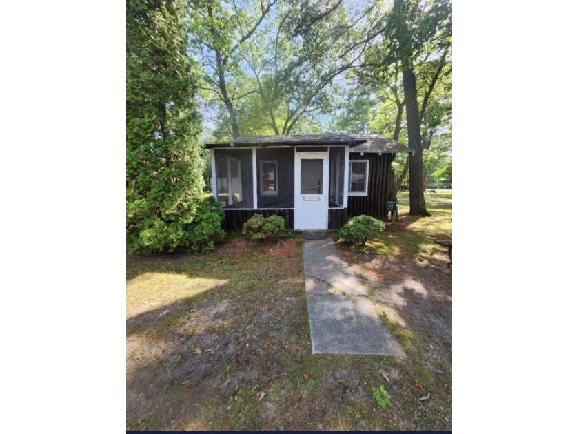 Come take a look at this charming 2 bedroom, 1 bath log cabin - Beach Condo for sale in East Tawas, Michigan on Beachhouse.com