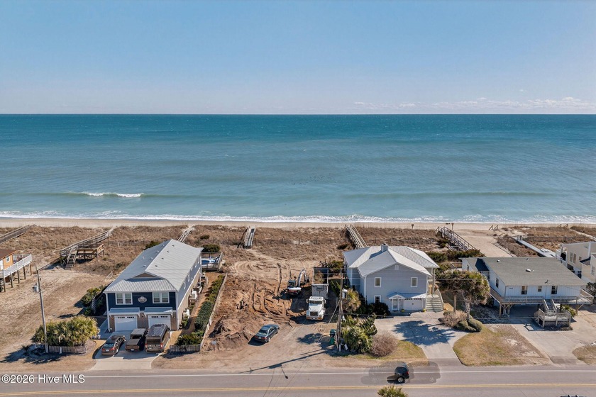 Another LaVecchia Builders new construction ocean-front house is - Beach Home for sale in Kure Beach, North Carolina on Beachhouse.com