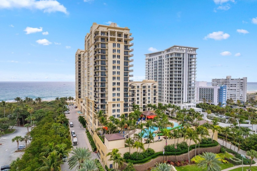Panoramic and unobstructed views from the ocean, over the beach - Beach Condo for sale in Riviera Beach, Florida on Beachhouse.com