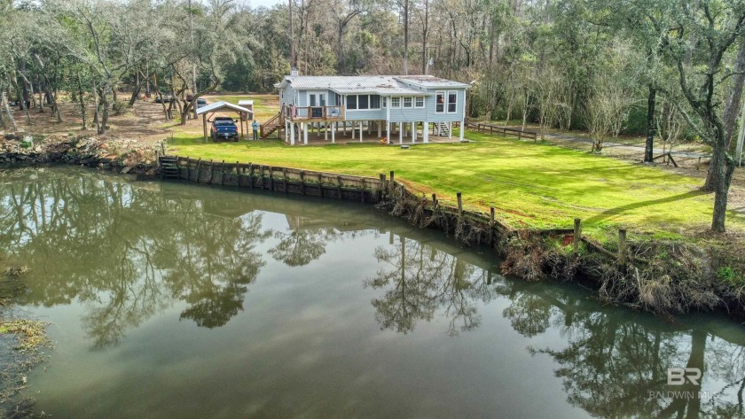 Waterfront living on the Fish River.... If you like boating or - Beach Home for sale in Silverhill, Alabama on Beachhouse.com