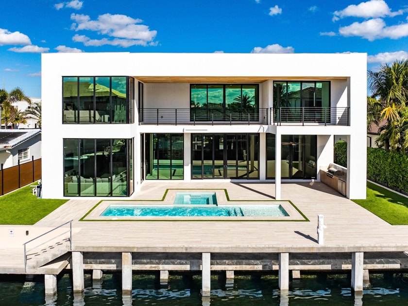 Now complete and move-in ready, 750 NE 69th Street is a striking - Beach Home for sale in Boca Raton, Florida on Beachhouse.com